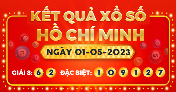 Xổ số TP.Hồ Chí Minh ngày 1 tháng 5