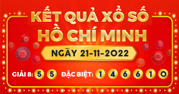 Xổ số TP.Hồ Chí Minh ngày 21 tháng 11