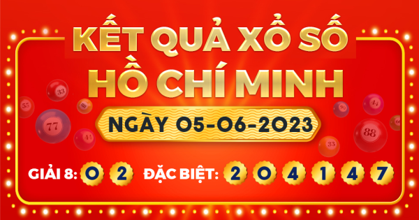 Xổ số TP.Hồ Chí Minh ngày 5 tháng 6