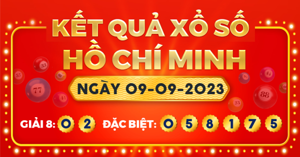 Xổ số TP.Hồ Chí Minh ngày 9 tháng 9